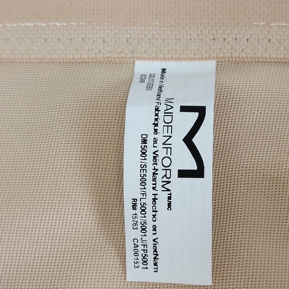 Maidenform Beige High Waist Firm‎ Thigh Slimmer Shaping Shorts Sz 3XL Plus NEW - Picture 9 of 14